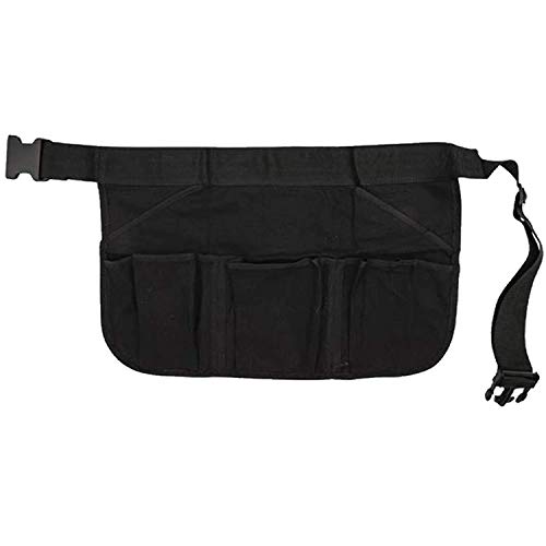 Kicko 5 Pocket Aprons - 1 Pack - 232 x 122 Inches - for Waiters Waitresses Server Bartender Busser Barista Catering Staff Cooking Kitchen Help Workwear Gardening and More