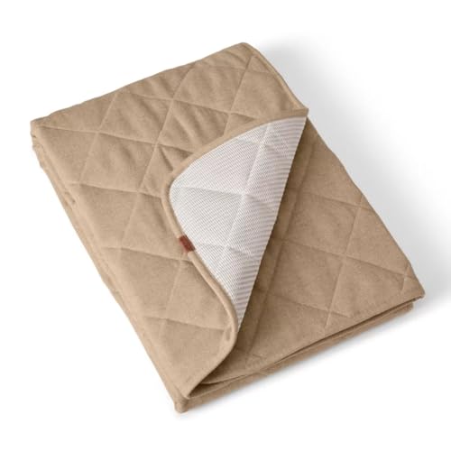 Orvis Quilted Throw, Brown