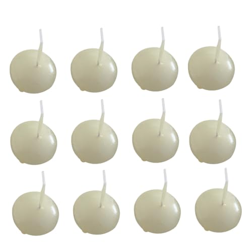 CORHAD 50Pcs Decorative Floating Candles for Weddings Parties Events Unscented Mini Discs for Centerpieces Holiday Decorations and Romantic Atmospheres