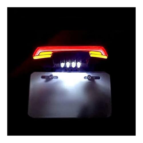 Feu stop arrière moto éclairage d'immatriculation double clignotant - 5