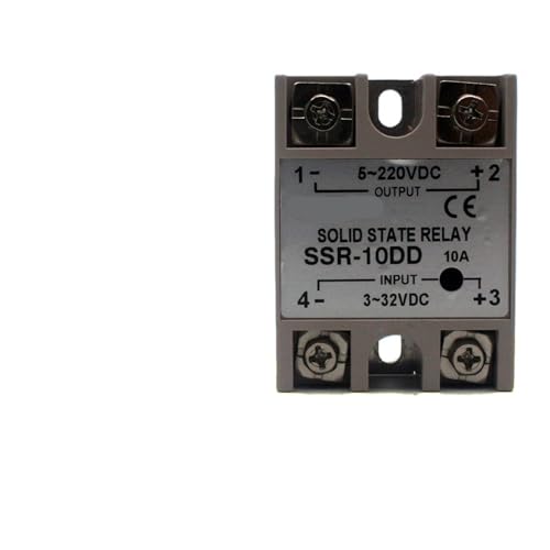 Relais statique SSR-10DD monophasé DC DC à commande continue pour armoire électrique