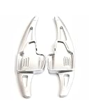 HWDFFA Extensión de palanca de cambios for volante de coche (plateada) for Kuga, Fiesta, EcoSport, Escape, Bronco, Sport, Badlands y Vignale.