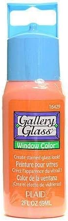 Gallery Glass Window Color 2oz-Pumpkin Orange