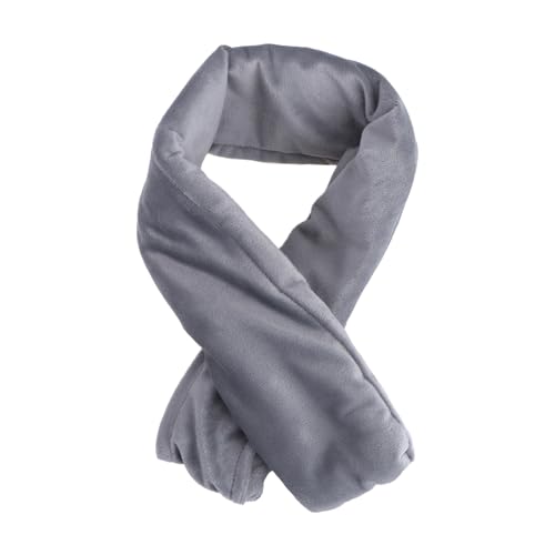 FOMIYES Intelligent Warm Scarf Washable Heating Neck Collar Charging for Cold Weather Soft Fleece Scarf 3 Temperature Settings for Outdoor Activities