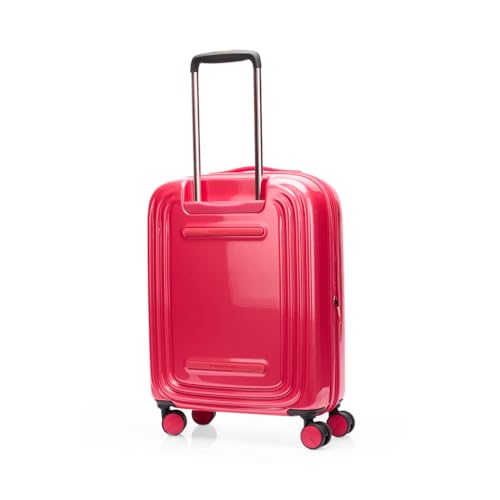 Mandarina Duck Logoduck + Metal Cabin EXP, Raspberry, Cabin, Logo Print and Metal, 44L, TSA Lock, 4 Double Spinner Wheels2