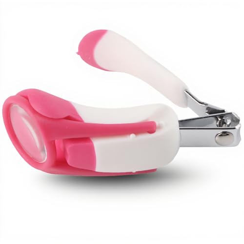 Fingernail Clippers with Magnifying Glass - Infant Nail Clipper and Trimmer