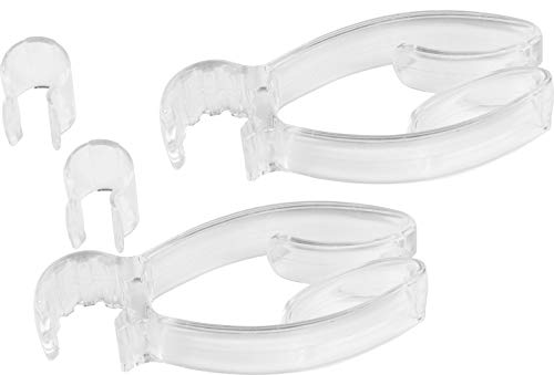 Werkzeyt ZYT144 Lot de 2 Supports pour Bouteilles de shampoing et de Gel Douche en Acrylique Transparent, 19.2 x 15 x 4.4 cm Cover