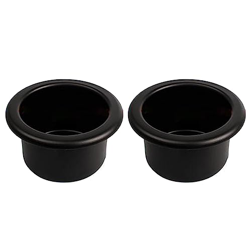Portavasos de plástico para carro gris 2 piezas miniatura 4