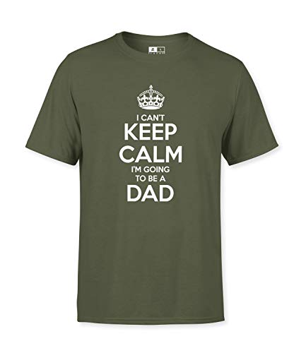 T-shirt T-shirt homme futur papa cadeau naissance vert M