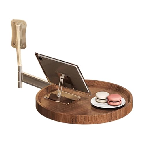Table basse pliante à 180° ronde pour libérer l'espace des petits salons - 7