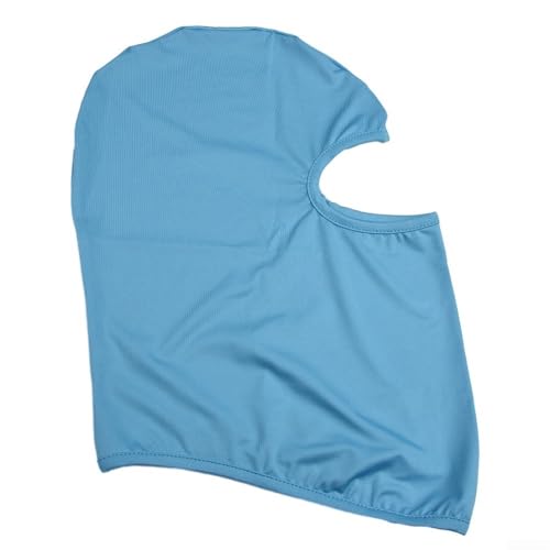 Pasamontañas transpirable para exteriores para protección mientras haces motociclismo, ciclismo y caza, ajuste perfecto para todos (-azul cielo)