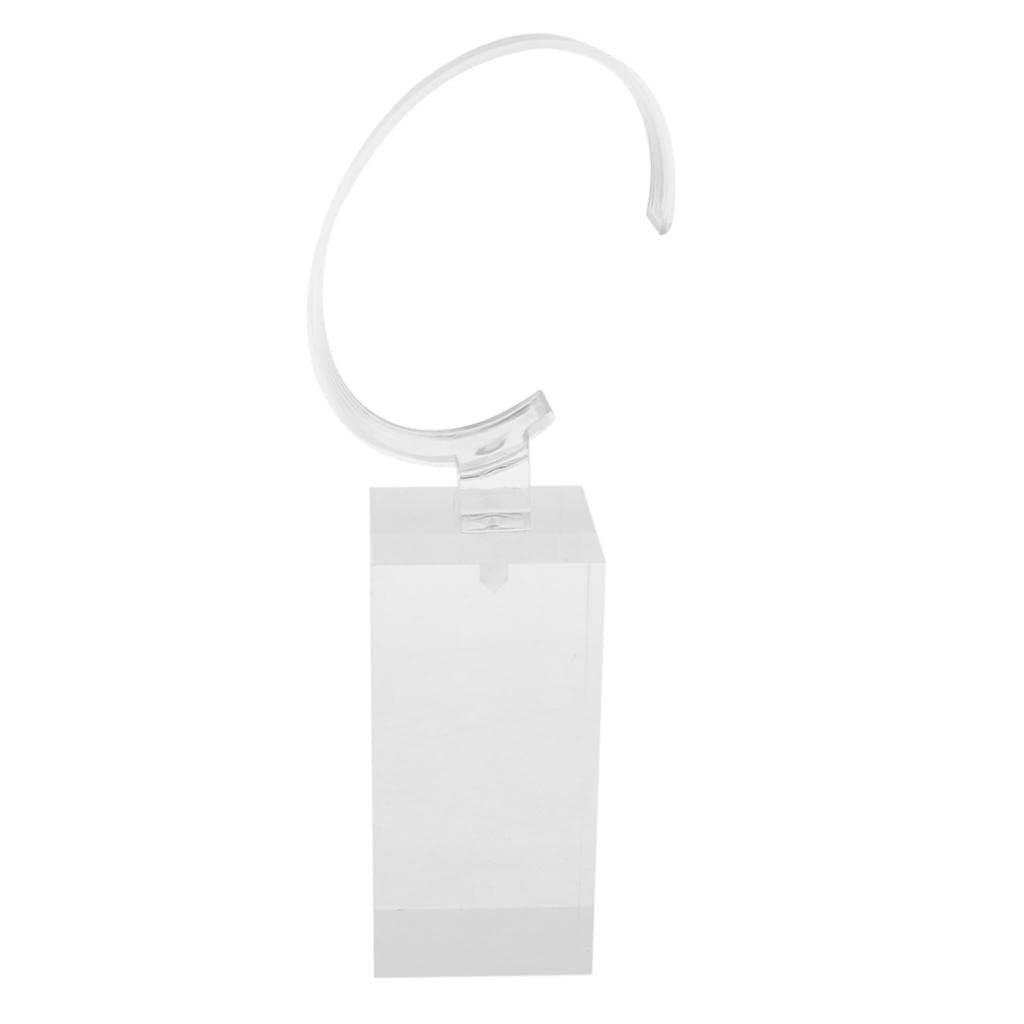 Présentoir montre acrylique transparent pour support bracelet - 8