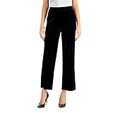 Kasper womens Pull on Wide Leg Pant-black Pants, Black, X-Large US