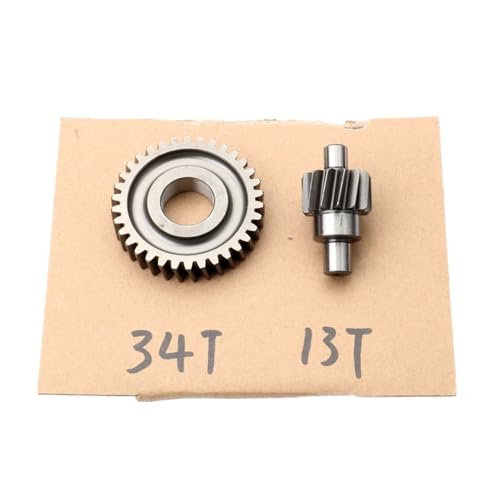 Engranaje 34T-14T para scooter 50cc 2T 3KJ de transmision 5