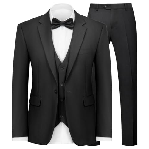 Men's 3-Piece Suit with Men's Long-Sleeve Dress Shirt2