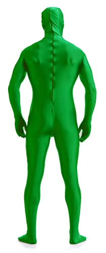 Aniler Chromakey Body verde efectos invisibles fondo croma keying verde cuerpo traje para fotografía de pantalla verde video fotográfico (grande, color verde completo) - imagen 3
