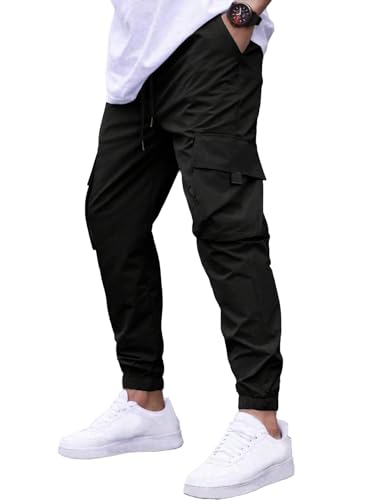 Image of TAGDO Solid Cargo Pant for Men (Pant-5157)