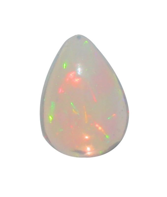 Opale éthiopienne feu intense forme poire 1.82 Cts achat pierre fine naturelle Welo