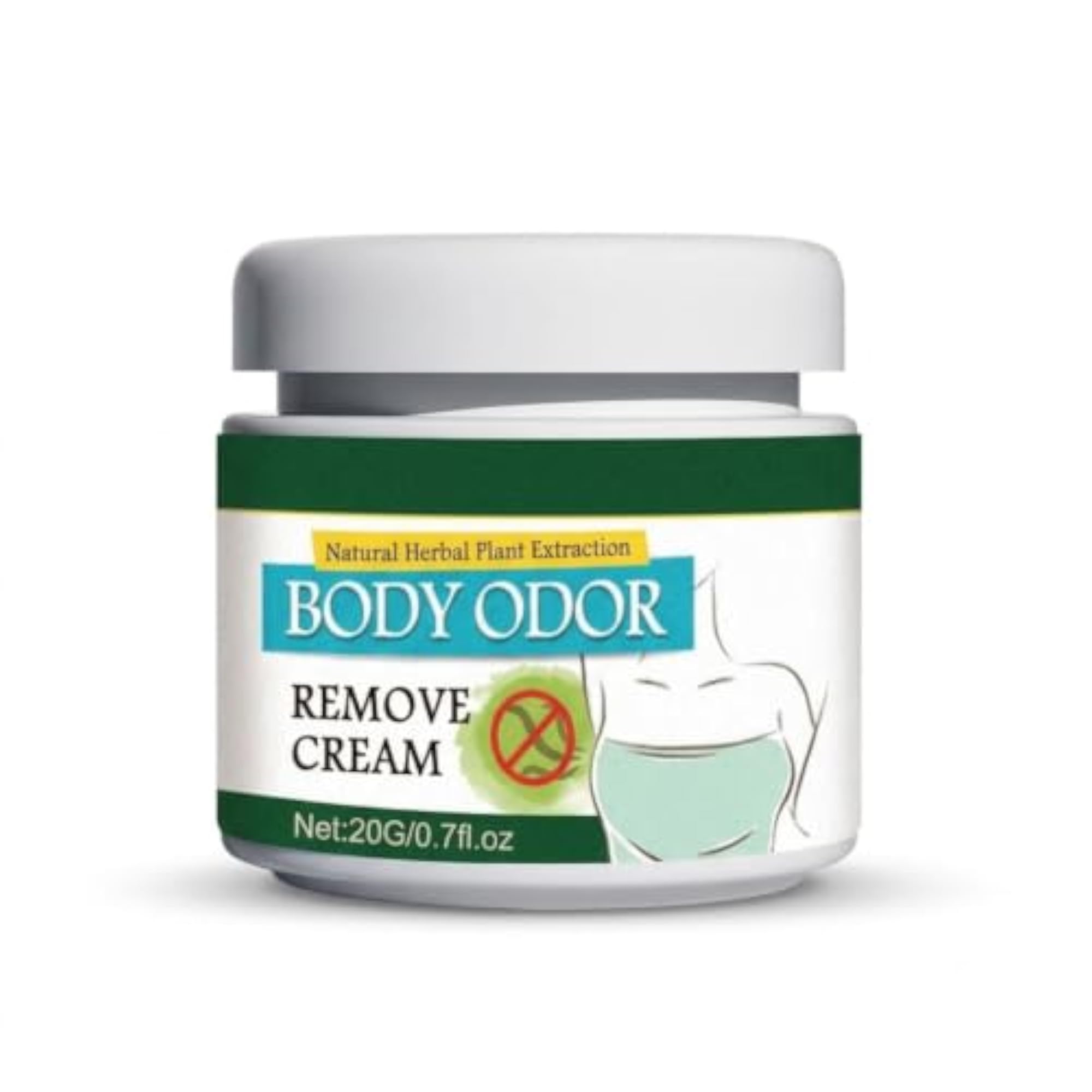 Body Odor Remove Cream 20g, Herbal Skin Care
