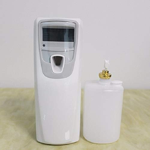Upgrade Arrival Water-Based LCD Automatic Aerosol Dispenser Auto Toilet Air Freshener, Can Refill Your Prefer Perfumme, for Home With Empty Cans Perfume Dispenser