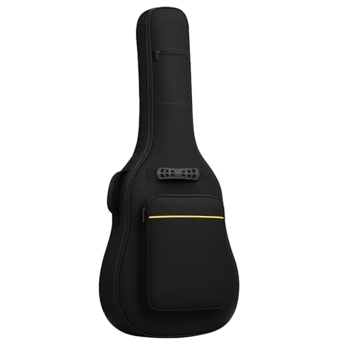 OcioDual Funda Guitarra Española, Funda Guitarra Acustica, Mochila con Bolsillo Exterior y Asa de Transporte, Acolchada, Base de Goma, Impermeable, Guitarras Eléctricas Protección Total