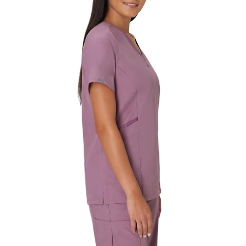 Hanes Women's Scrubs Healthcare Top, Moisture-Wicking Stretch Scrub Shirts, Ribbed Side Panels by Hanes - Used condition - Image 2