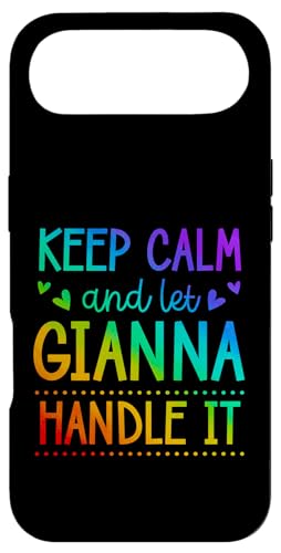 Keep Calm And Let Gianna Handle It Chill ���O �X�}�z�P�[�X iPhone Air �p
