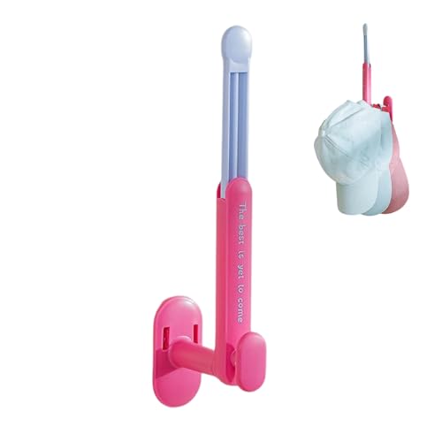 Organizador de | Soporte de pared para accesorios de pelo – Soporte de almacenamiento extensible para decoración de habitaciones, toalleros para accesorios de joyería, accesorios para el