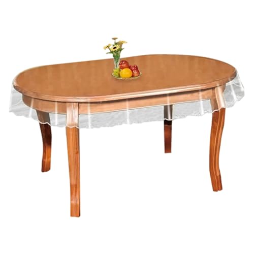 Transparente Tischschutzmatte, wasserdichte PVC Tischschutzmatte...