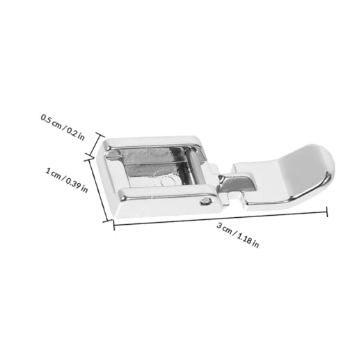 SOLUSTRE set de 3 pies para máquina de coser cremallera miniatura 2