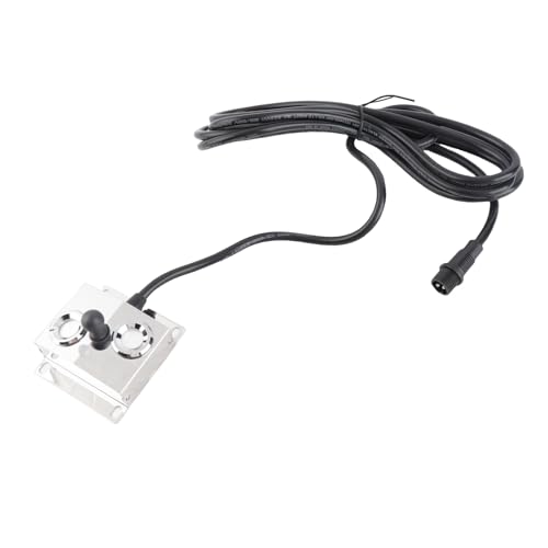 Mist Maker Fogger Ultrasonic 2 Head Mist Maker Fogger Stainless Steel 36V IP67 Water Proof for Pond Garden Lawn Rockery