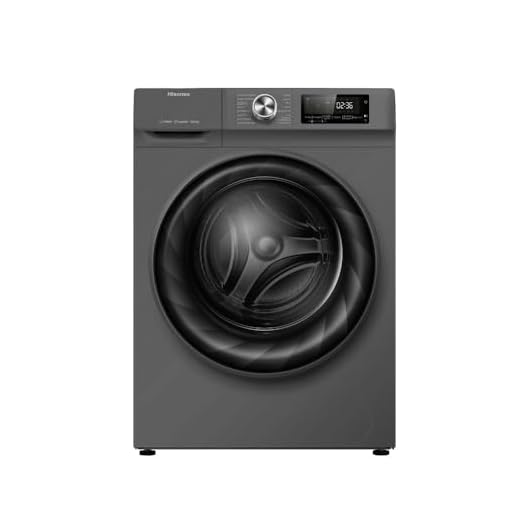 Lava e Seca Hisense 13kg Steam Titanium Com 13 Programas De Lavagem WD5Q1342BT2 220v