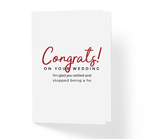 Boda De Padrinos De Boda Divertida : W1cwey 12 Tarjetas De