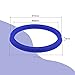 MECCANIXITY UHS Radial Shaft Seal 60mm ID x 70mm OD x 6mm Width PU Oil Seal, Blue Pack of 2