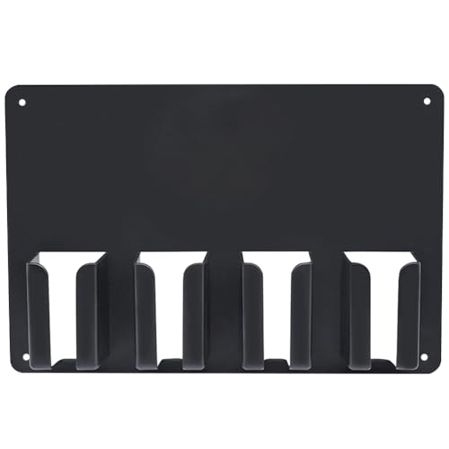 EXCEART Wall Mounted Hair Clipper Holder - Clothes Hanger Stand Beard Trimmer Coat Hanger Wall Mount Mustache Trimmer Clothes Mount Power Bracket