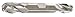 Carbide Drill Mill, 3/8" Diameter, 4 Flute, Single End