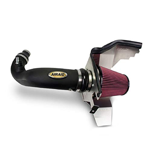 Airaid Cold Air Intake System: Increased Horsepower, Cotton Oil Filter: Compatible with 2015-2018 FORD (Mustang) AIR-450-330