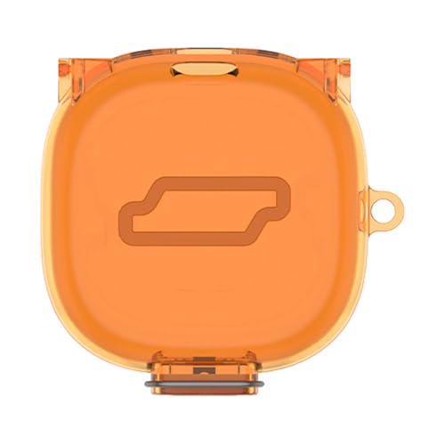 LUNBER-ARMOR�EFor Shokz OpenFit 2+ �N���A�P�[�X OpenFit2+ ���� TPU �V���v�� �J���r�i�t�� �ی�J�o�[ �I�[�v���t�B�b�g2+ T921 ���C�����X�C���z�� �J�o�[(�N���A�I�����W)