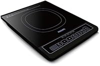 Philips 5000 Series Induction Cooker, 2000W High Power, 5 Power Levels, 3 Menus, Overheating Protection, Easy to Clean, Black (HD4902/60)