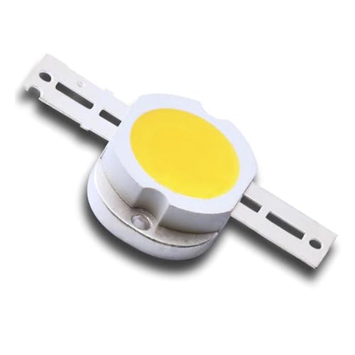 LEDGUHON High Power LED Chip,5W Warm White Bright COB LED Module Light Emitter Components Diode Bulb Lamp Bead DIY Light (700mA/6-7V/2800-3200K/420-480Lm)