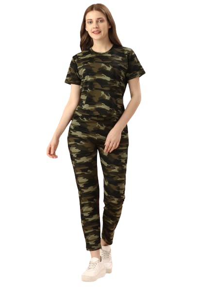 DTR FASHION® Women's Round Neck Cotton Tracksuits-image-20