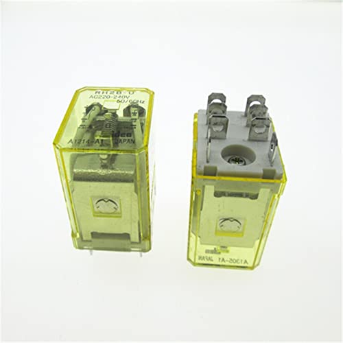 Relais RH2B-U-AC220-240V miniature à 8 broches pour circuits électriques, lot de 2 pièces