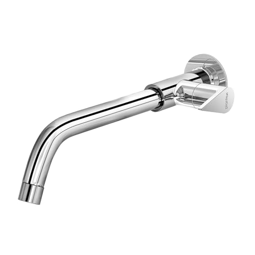 Image of Plantex Pure Brass Sink Tap for Kitchen /Sink tap Faucet for homesink /12 inch Long spout with Water Saving nozzel - 7 Year Warranty (PAC-1811-Chrome)