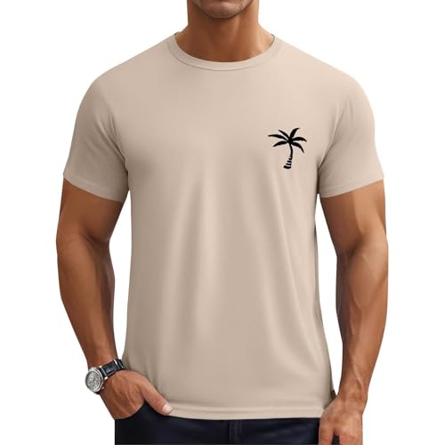 T-shirt basique vintage uni coupe ample pour homme adepte de running et mode urbaine