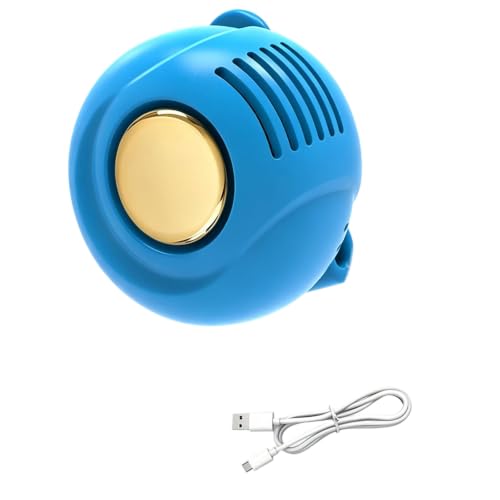 Ventilador sin aspas portátil con pinza y ajuste de 3 velocidades para bolsa 6