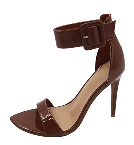 Anne Michelle Women's Open Toe Stiletto Heel Sandals...