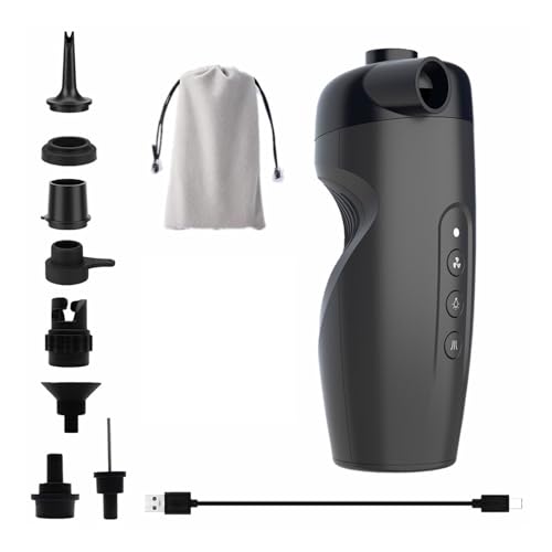 Electric Pumps USB Powered Air Inflator Double Function Fit for Water Sport Equipment Fast Inflation and Deflation Needs