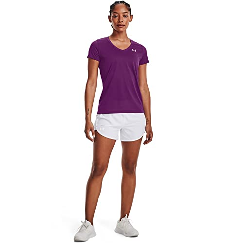Image of Under Armour Womens Tech V-Neck Short-Sleeve T-Shirt