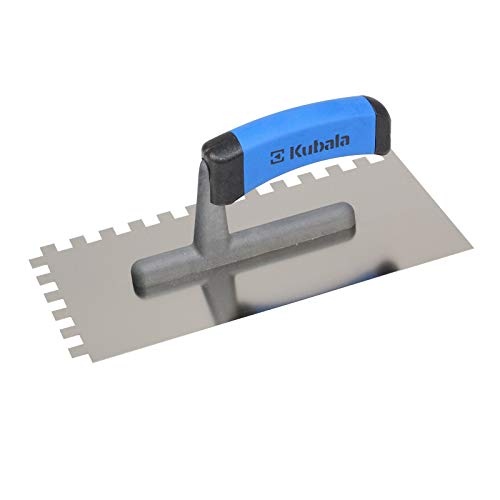 Spatule crantée - remplissage des dents - truelle dentée : 4x4mm - Modèle PROFI