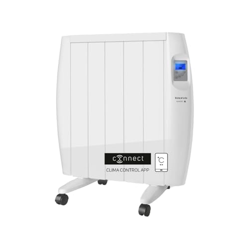 TAURUS- Radiateur Électrique à Inertie Sèche Malbork 900W|Programmateur Hebdomadaire et Quotidienne, Thermostat...